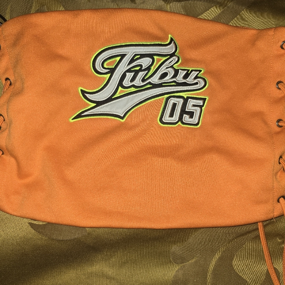 FUBU TUBE CROP TOP medium orange